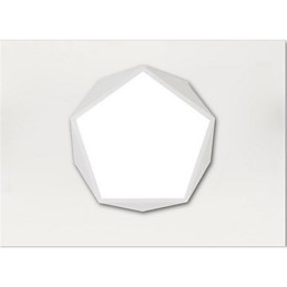 Asennettu moderni yövalo Valkoinen + lämmin valkoinen väri kattovalot