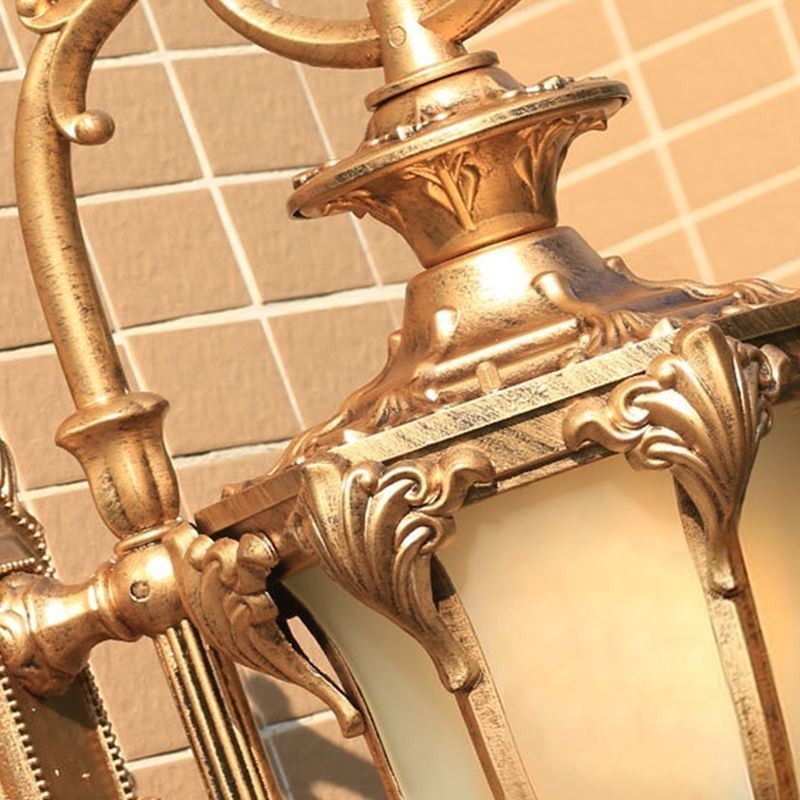 European Retro Outdoor Light vedenpitävä veistetty seinävalaisin sisäpihan käytävä