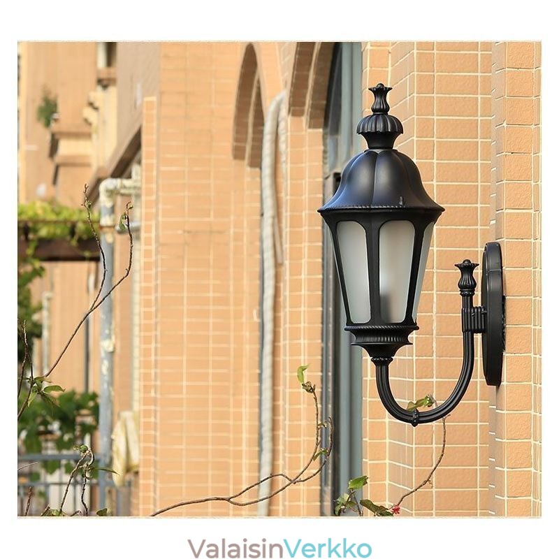 Moderni yksinkertainen ulkovalo vedenpitävä luumukukkaseinävalo sisäpihan käytävän puutarha