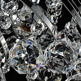 Moderni nykyaikainen perinteinen klassinen Country Crystal Crystal Crystal Crystal kattokruunu valaisin