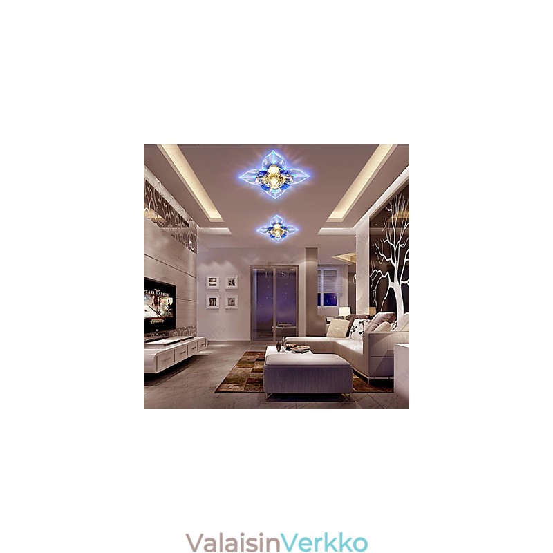 Crystal Lamp Smd CreativeTube Spotlight absorboi kupuvaloa