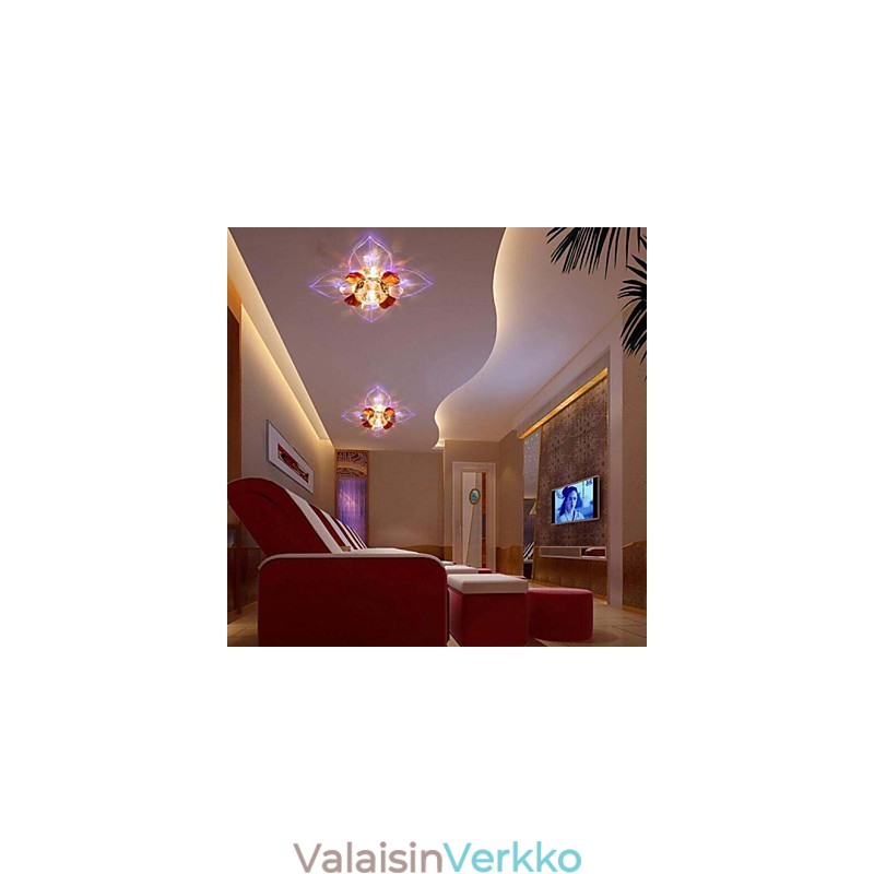 Crystal Lamp Smd CreativeTube Spotlight absorboi kupuvaloa