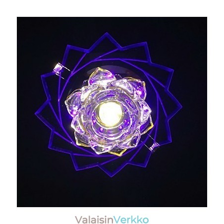 Moderni nykyaikainen Crystal Metal Flush Mount Moderni nykyaikainen Crystal Metal Flush Mount