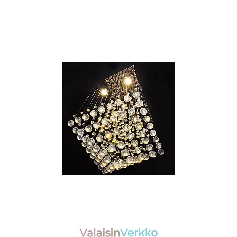 Clear Crystal 4 Lights uppoasennus yksinkertaisessa suunnittelussa