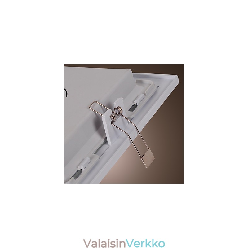 Moderni uppoasennusvalot neliön muotoinen