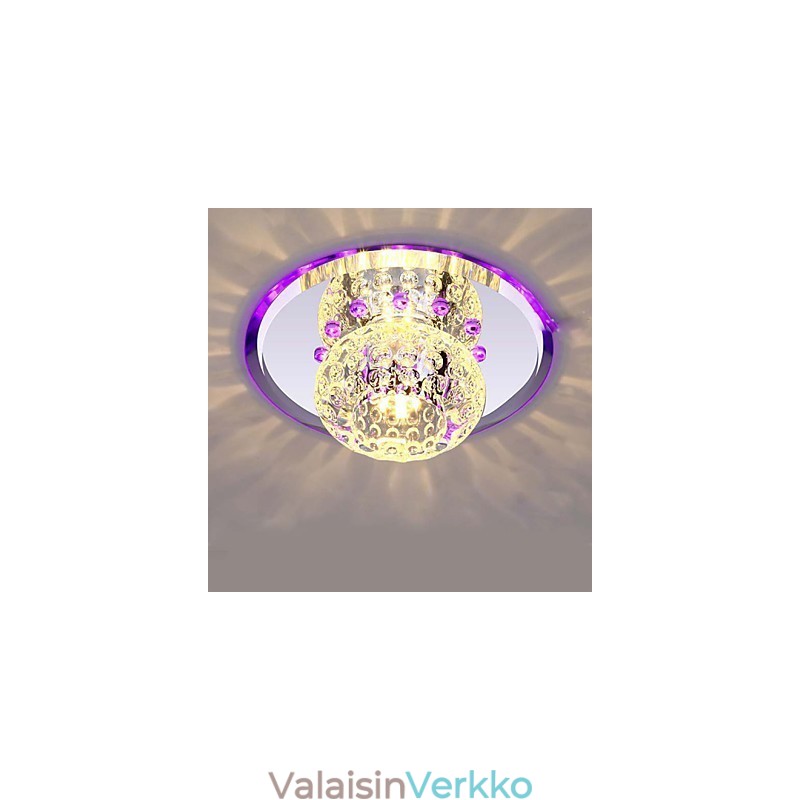 Crystal Lamp Smd CreativeTube Spotlight absorboi kupuvaloa
