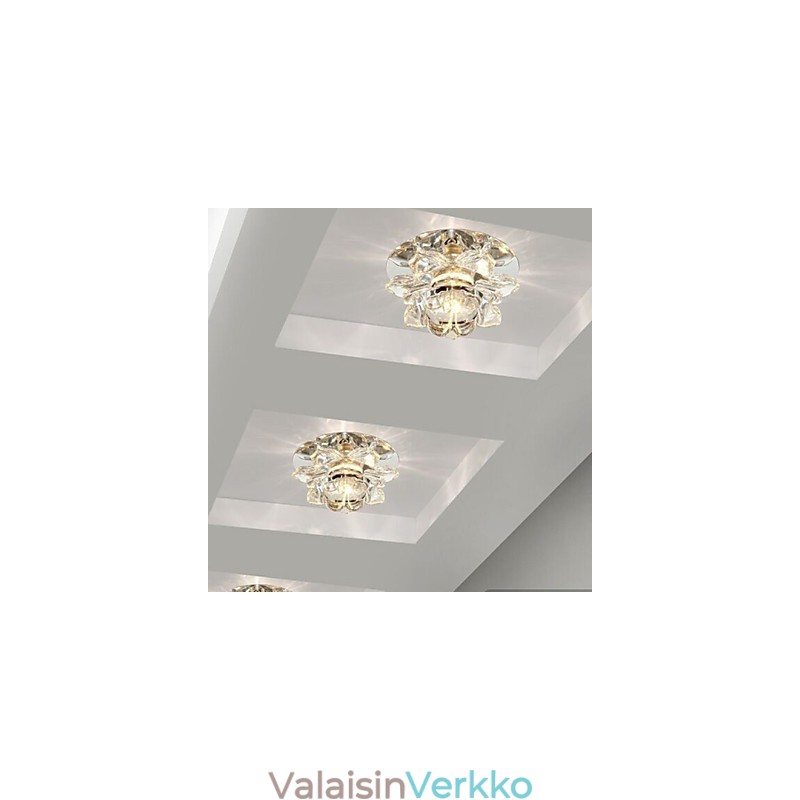 Crystal Lamp Smd CreativeTube Spotlight absorboi kupuvaloa