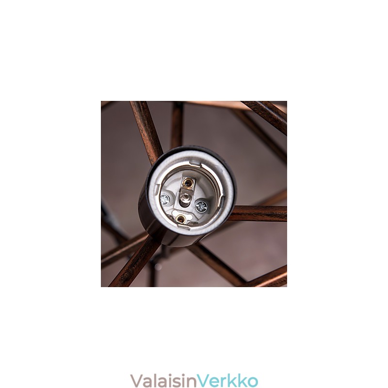 Riipus 1 Vaalea Vintage Minimalistinen rautamaalaus kattokruunu