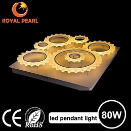 Viileä valkoinen Epistar Chips 80 W riippuvalaisin