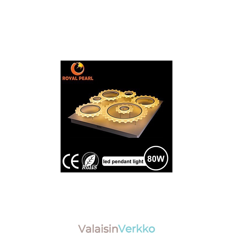 Viileä valkoinen Epistar Chips 80 W riippuvalaisin