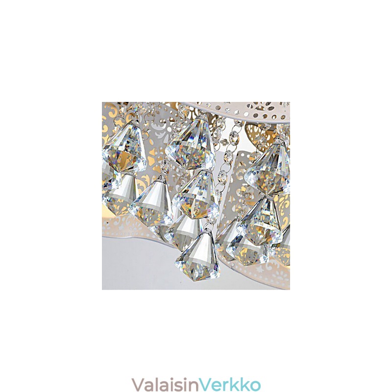 Flush Mount Crystal Modern Contemporary Metal