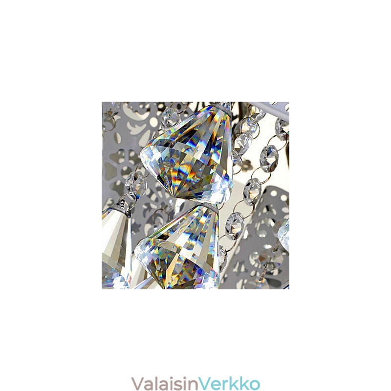 Flush Mount Crystal Modern Contemporary Metal