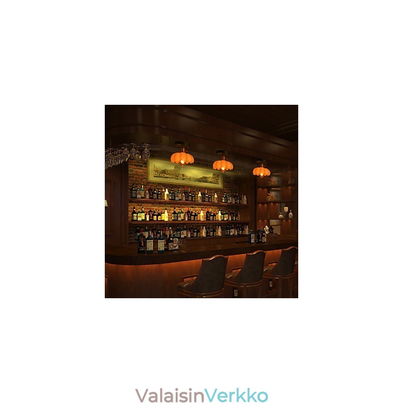Uppoasennettava Retro-valot, lasikattolamppu