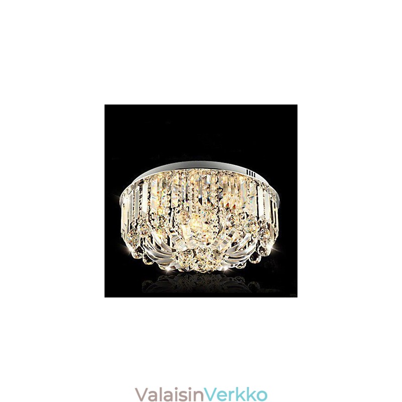 Uppoasennusvalojen alaosaston ohjausvalolähde Crystal Metal Fashion Modern Classic
