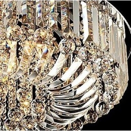 Uppoasennusvalojen alaosaston ohjausvalolähde Crystal Metal Fashion Modern Classic