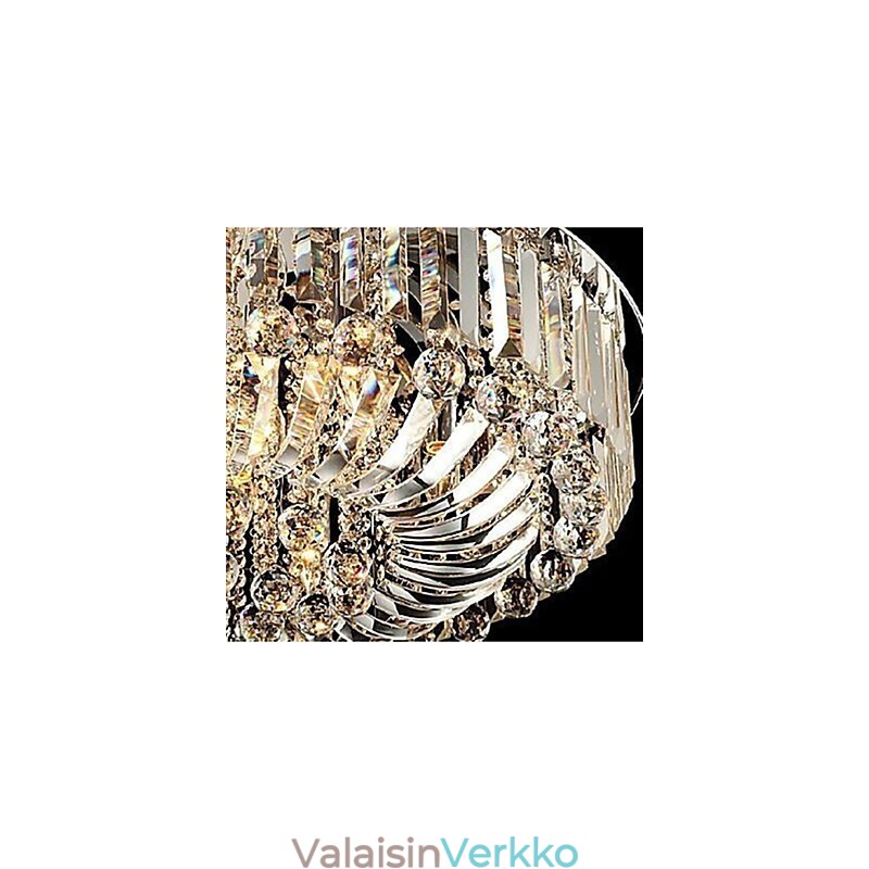 Uppoasennusvalojen alaosaston ohjausvalolähde Crystal Metal Fashion Modern Classic
