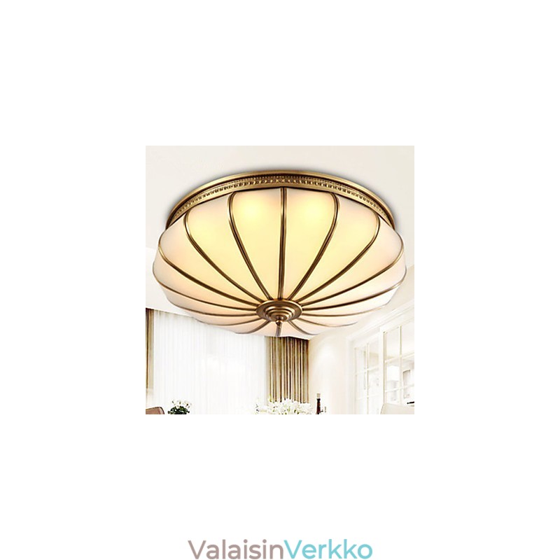 Flush Mount Crystal Modern Contemporary Perinteinen Classic Metal