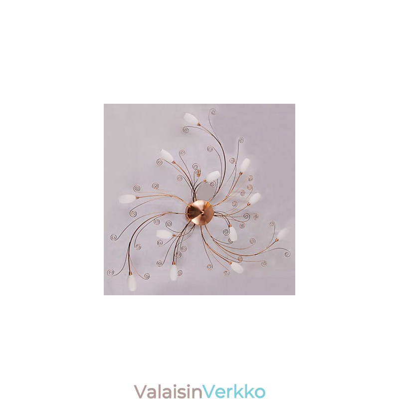 Taiteelliset alumiiniset uppoasennusvalot 12 valolla
