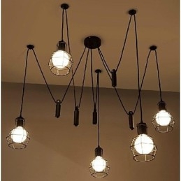 Perinteinen Classic Vintage Retro Lyhty Country Mini Style Maalaus Metal Riipus Valoruokailu