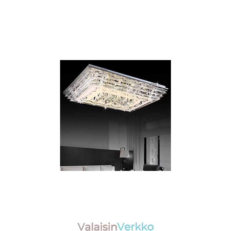 Uppoasennettava kolmivärinen valo kaukosäätimellä Moderni nykyaikainen lasi