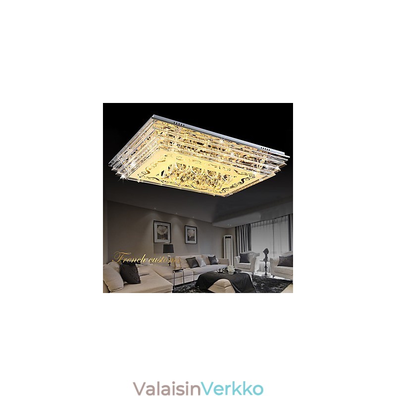 Uppoasennettava kolmivärinen valo kaukosäätimellä Moderni nykyaikainen lasi