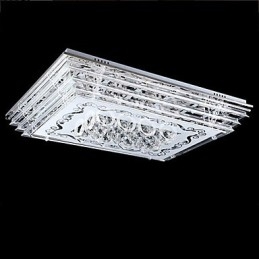 Uppoasennettava kolmivärinen valo kaukosäätimellä Moderni nykyaikainen lasi