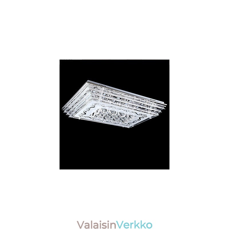 Uppoasennettava kolmivärinen valo kaukosäätimellä Moderni nykyaikainen lasi