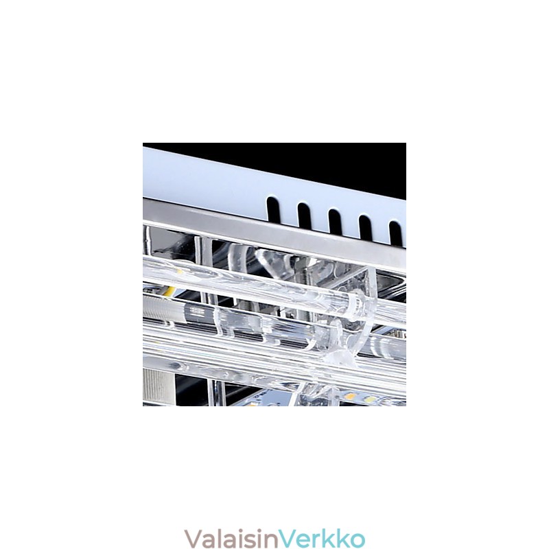 Uppoasennettava kolmivärinen valo kaukosäätimellä Moderni nykyaikainen lasi