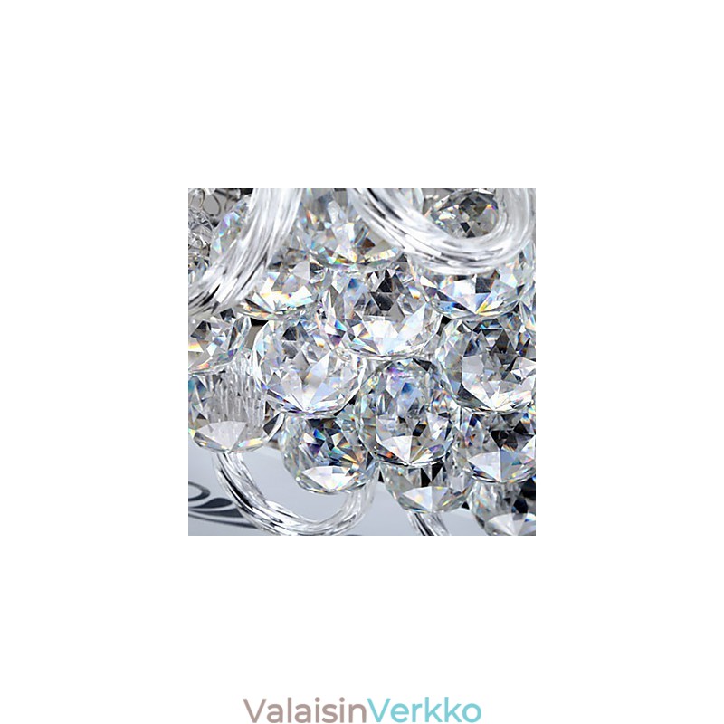 Uppoasennettava kolmivärinen valo kaukosäätimellä Moderni nykyaikainen lasi