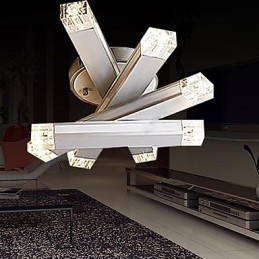 Moderni nykyaikainen metallitaskuteline