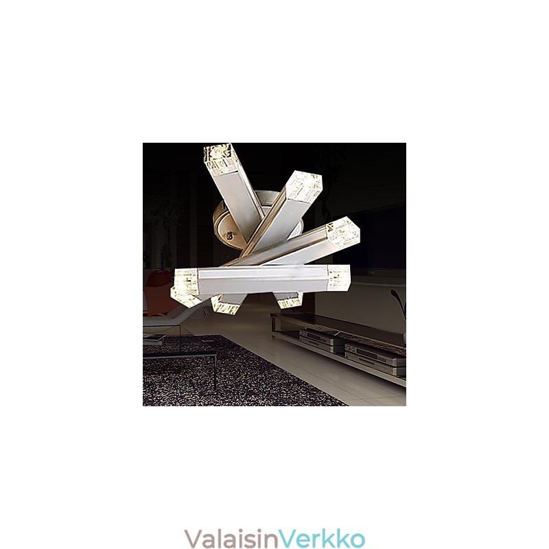 Moderni nykyaikainen metallitaskuteline