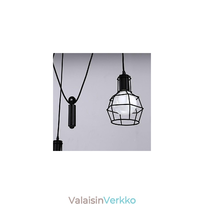 Perinteinen Classic Vintage Retro Lyhty Country Mini Style Maalaus Metal Riipus Valoruokailu