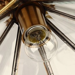 Perinteiset klassiset minityyliset messinkiset metalliset uppoasennettavat kohdevalot