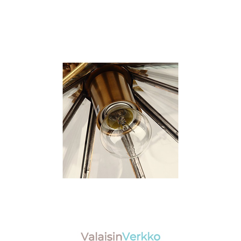 Perinteiset klassiset minityyliset messinkiset metalliset uppoasennettavat kohdevalot