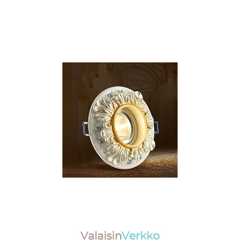 10 * 3,5 cm Eurooppa-tyyppinen maalaistyylinen kattoputkilamppu vaimentava kupuvalolamppu