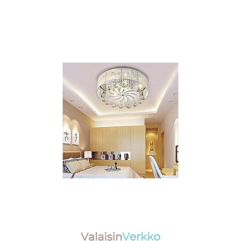 Flush Mount Crystal Modern Contemporary Glass