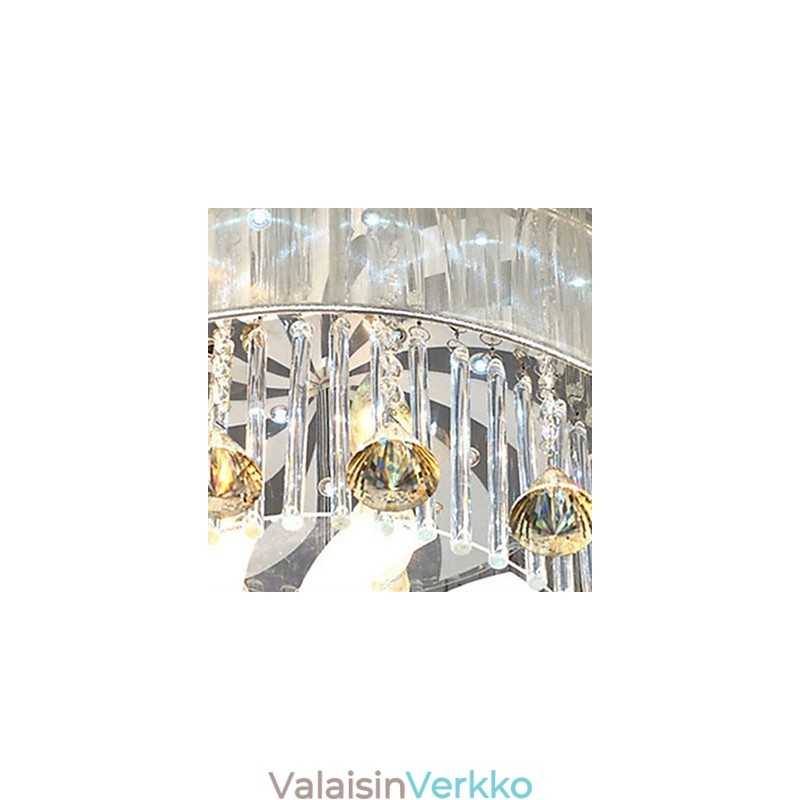 Flush Mount Crystal Modern Contemporary Glass
