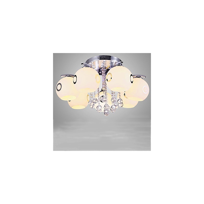 Flush Mount Crystal Modern Contemporary Glass