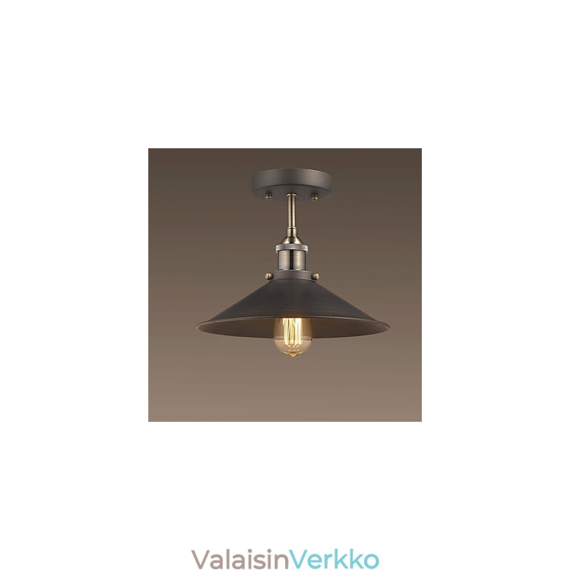 Vintage Mini Edison kattovalaisin 1 kevytmetallinen uppoasennus