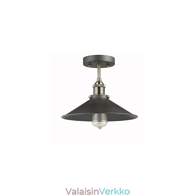 Vintage Mini Edison kattovalaisin 1 kevytmetallinen uppoasennus