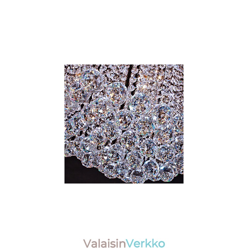 Flush Mount Crystal Modern Contemporary Metal