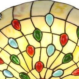Välimeren tyylinen kattovalaisin 50 cm puutarhavalaistus