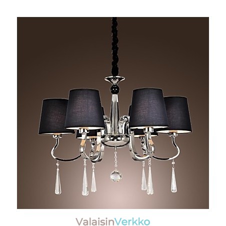 Moderni nykyaikainen perinteinen klassinen maalaismainen Lodge Vintage Island kromimetallinen kattokruunu ruokailutila Moderni nykyaikainen perinteinen klassinen maalaismainen Lodge Vintage Island kromimetallinen kattokruunu ruokailutila