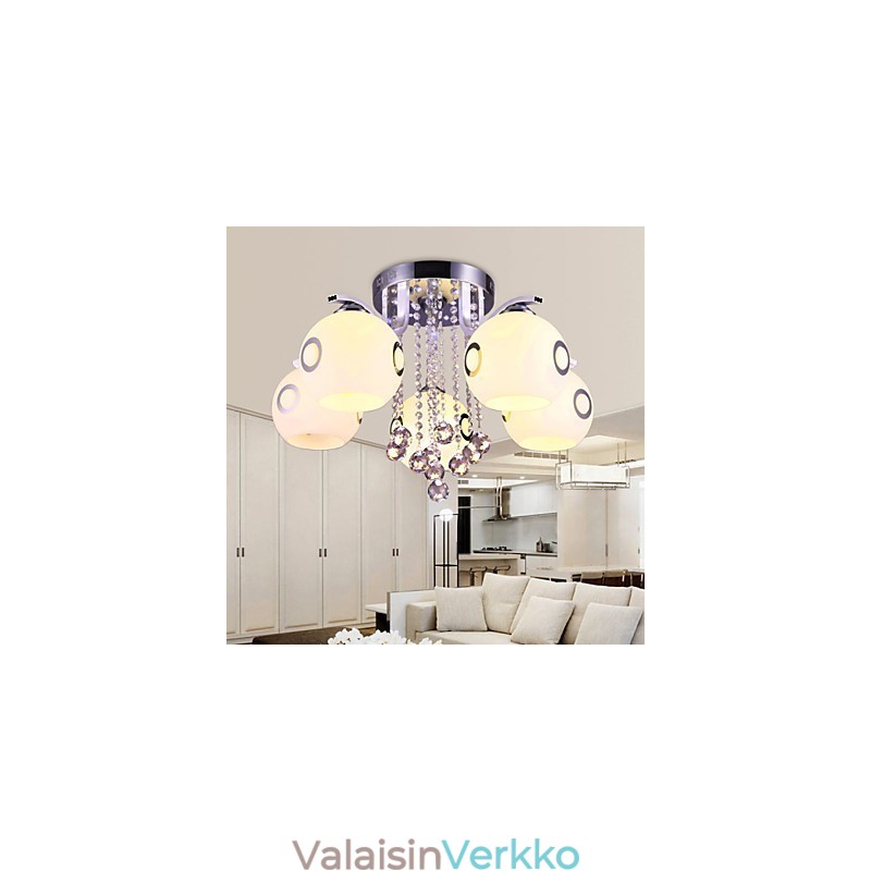 Flush Mount Crystal Modern Contemporary Glass