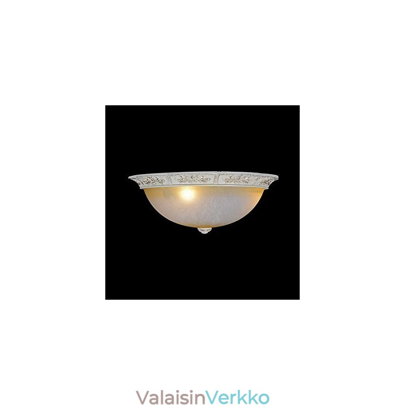 Valkoinen tasoituskiinnitys Vaaleankeltainen valkoinen lasihartsikuvioinen kaiverrus eurooppalainen klassikko