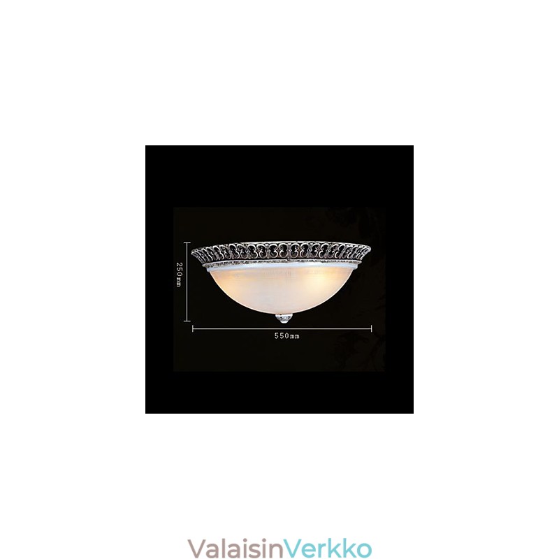 Tummanruskea uppoasennus Vaalea lasihartsikuvioinen kaiverrus eurooppalainen klassikko