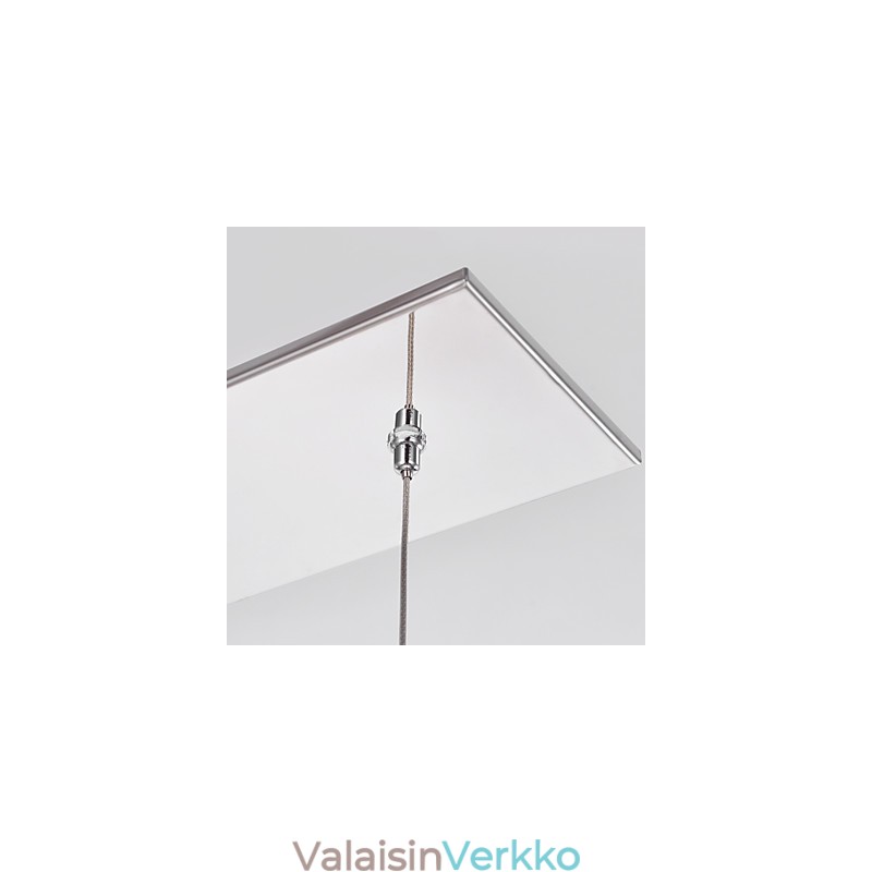 Moderni nykyaikainen Island Crystal Crystal metallista riippuvalaisin