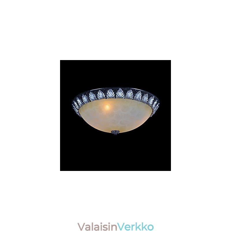 Uppoasennus Vaaleakuvioinen lasihartsi hopeakaiverrus eurooppalainen klassikko