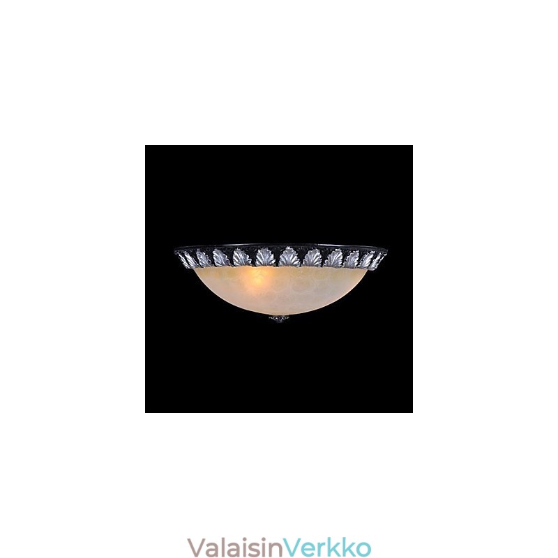 Uppoasennus Vaaleakuvioinen lasihartsi hopeakaiverrus eurooppalainen klassikko