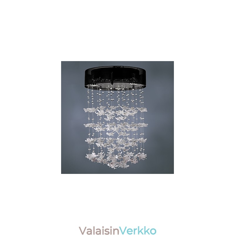 Moderni puolitaskuteline, jossa on 3 Lights Butterfly -varjostin